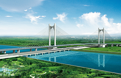 濟寧洸府河大橋